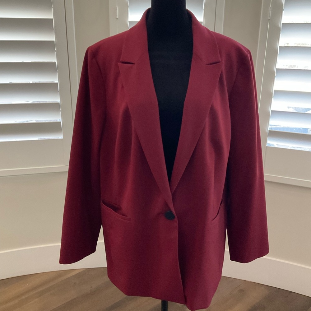 Nine West Blazer 16W Rust color